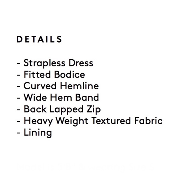 NWOT C/Meo Collective Making Waves Strapless Dress - Picture 5 of 7